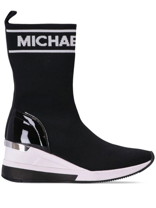Michael Kors Skyler sock-style wedge sneakers