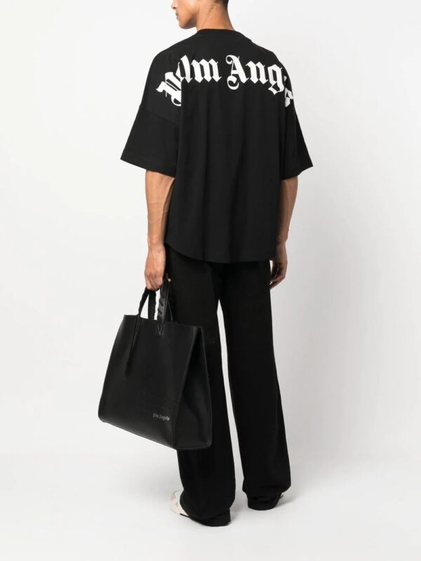 Palm Angels logo-print oversize T-shirt - Image 2