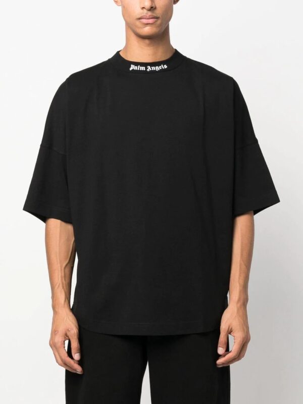 Palm Angels  logo-print oversize T-shirt - Image 3