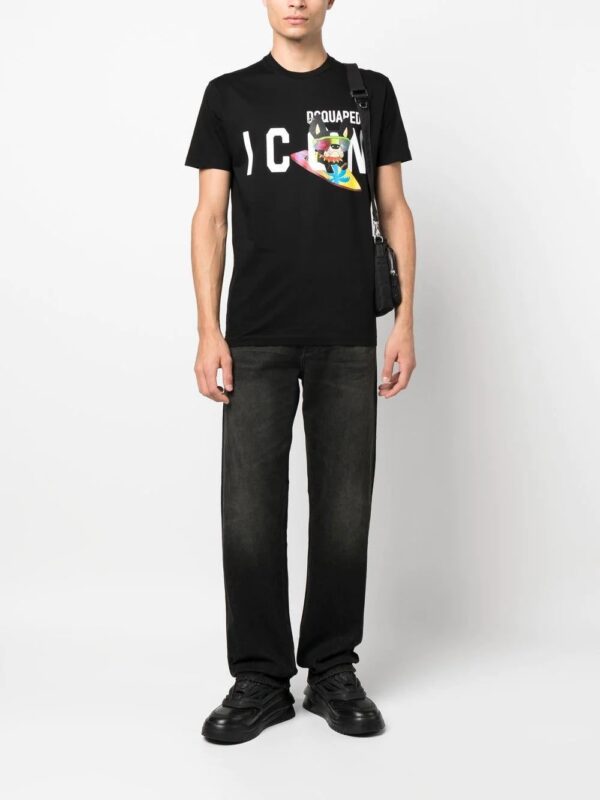 Dsquared2  Icon graphic-print T-shirt - Image 2