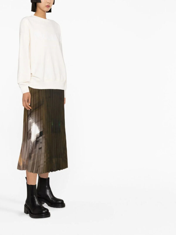 Alexander McQueen  logo-print cotton sweatshirt - Image 3