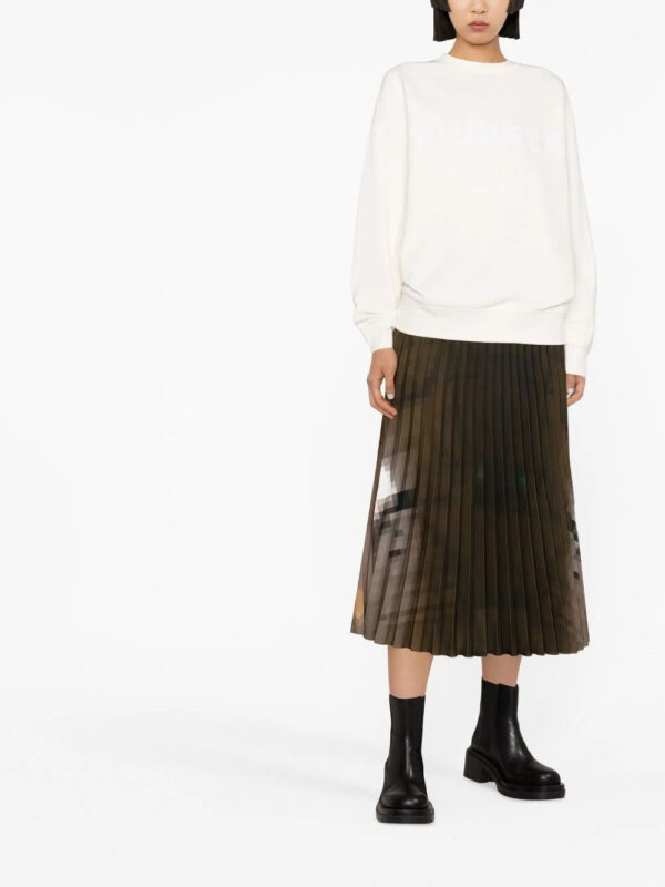 Alexander McQueen  logo-print cotton sweatshirt - Image 2