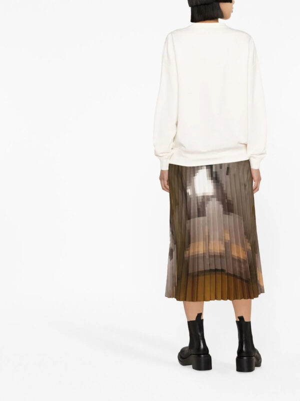Alexander McQueen  logo-print cotton sweatshirt - Image 4