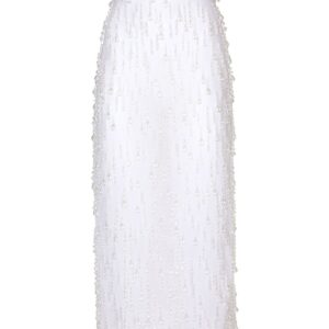 Dolce & Gabbana  KIM DOLCE&GABBANA bead-embellished sheer skirt
