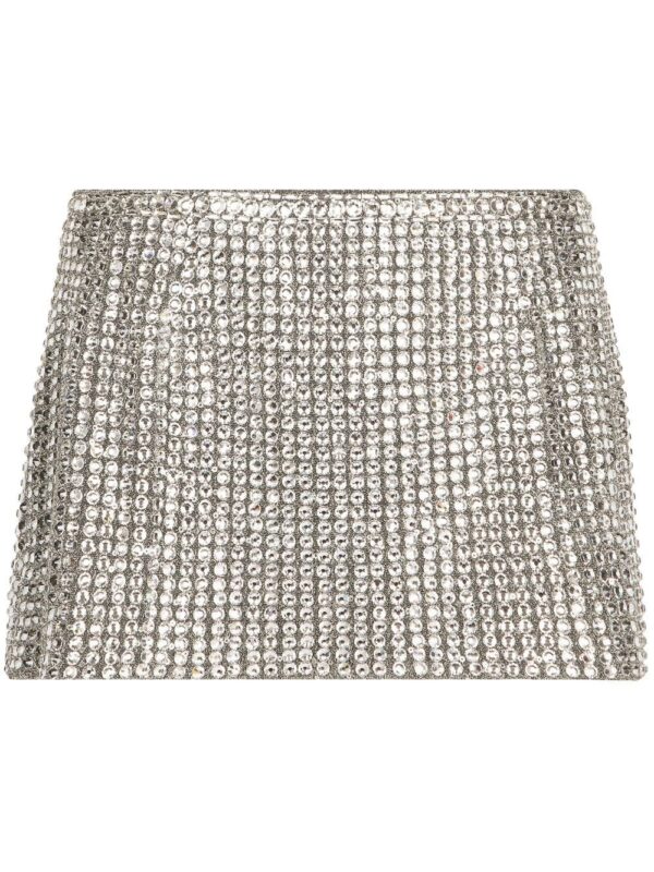 Dolce & Gabbana  KIM DOLCE&GABBANA crystal-embellished mini skirt