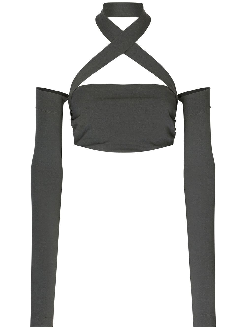 Dolce & Gabbana KIM DOLCE&GABBANA halterneck crop top