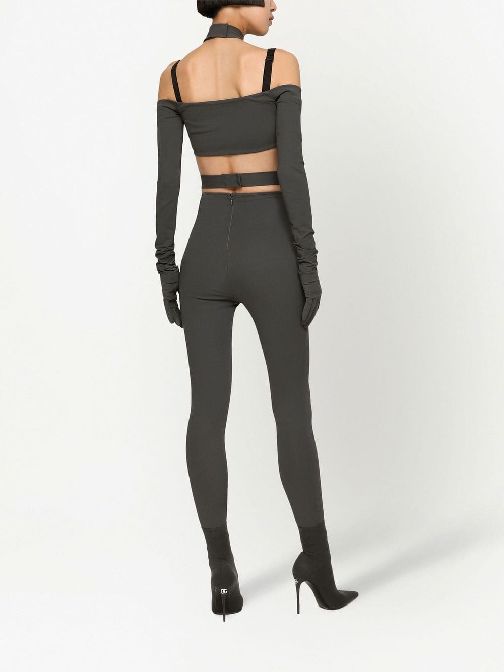 Dolce & Gabbana KIM DOLCE&GABBANA halterneck crop top - Image 4