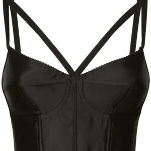 Dolce & Gabbana  KIM DOLCE&GABBANA strap-detail bustier top