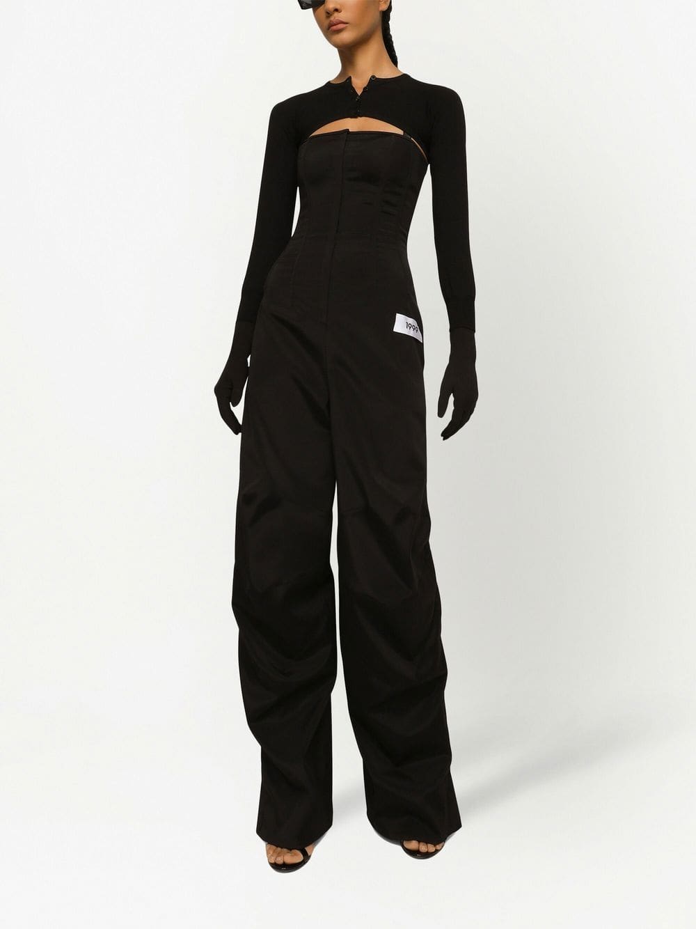 Dolce & Gabbana KIM DOLCE&GABBANA cropped button-fastening cardigan - Image 2