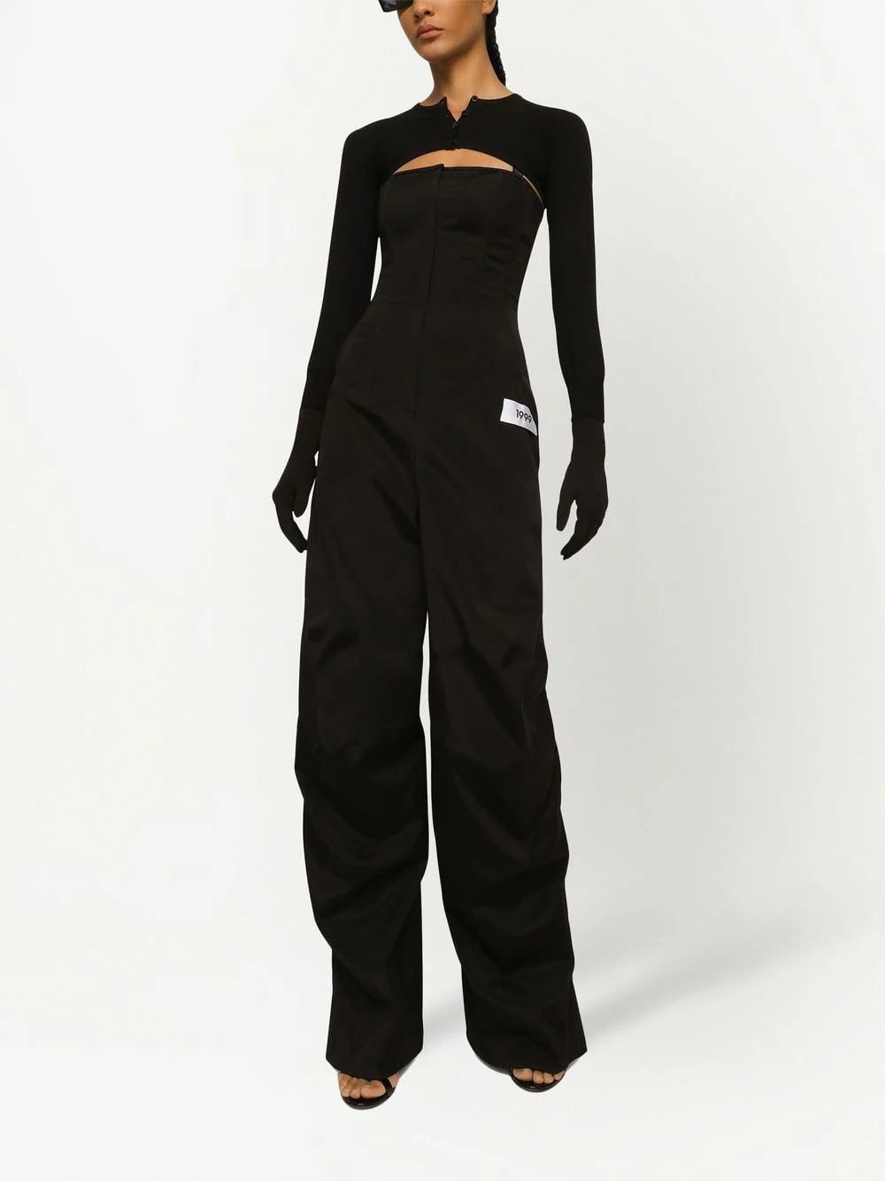 Dolce & Gabbana KIM DOLCE&GABBANA cropped button-fastening cardigan - Image 2