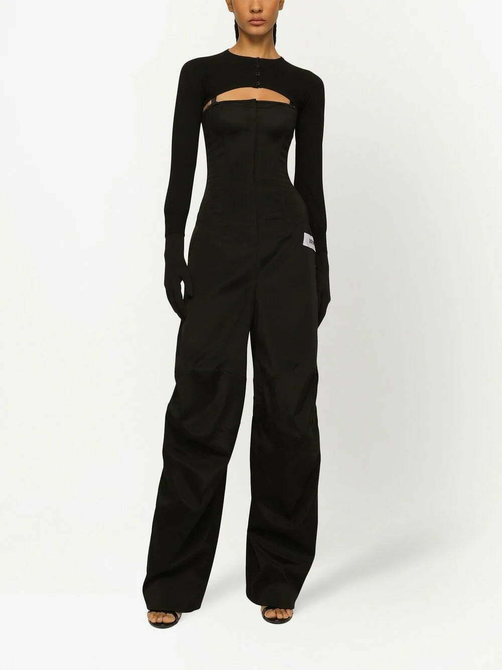 Dolce & Gabbana KIM DOLCE&GABBANA cropped button-fastening cardigan - Image 3