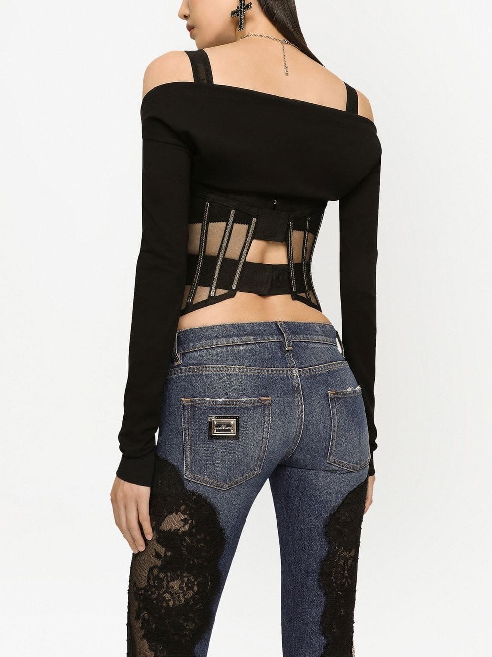 Dolce & Gabbana KIM DOLCE&GABBANA stretch bolero jacket - Image 5