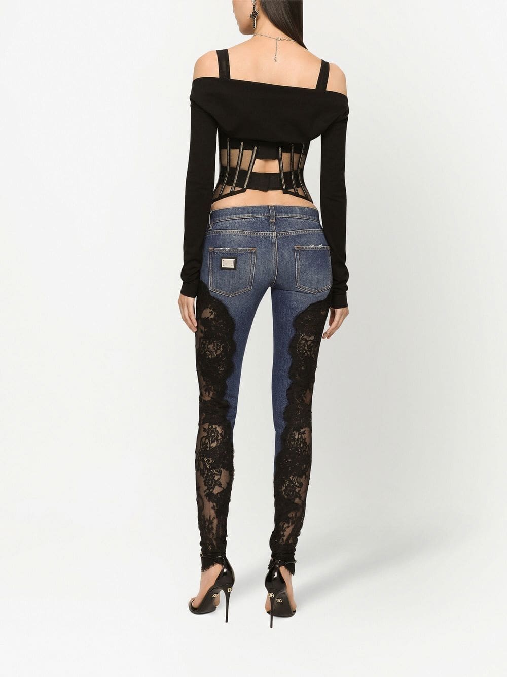 Dolce & Gabbana KIM DOLCE&GABBANA stretch bolero jacket - Image 4