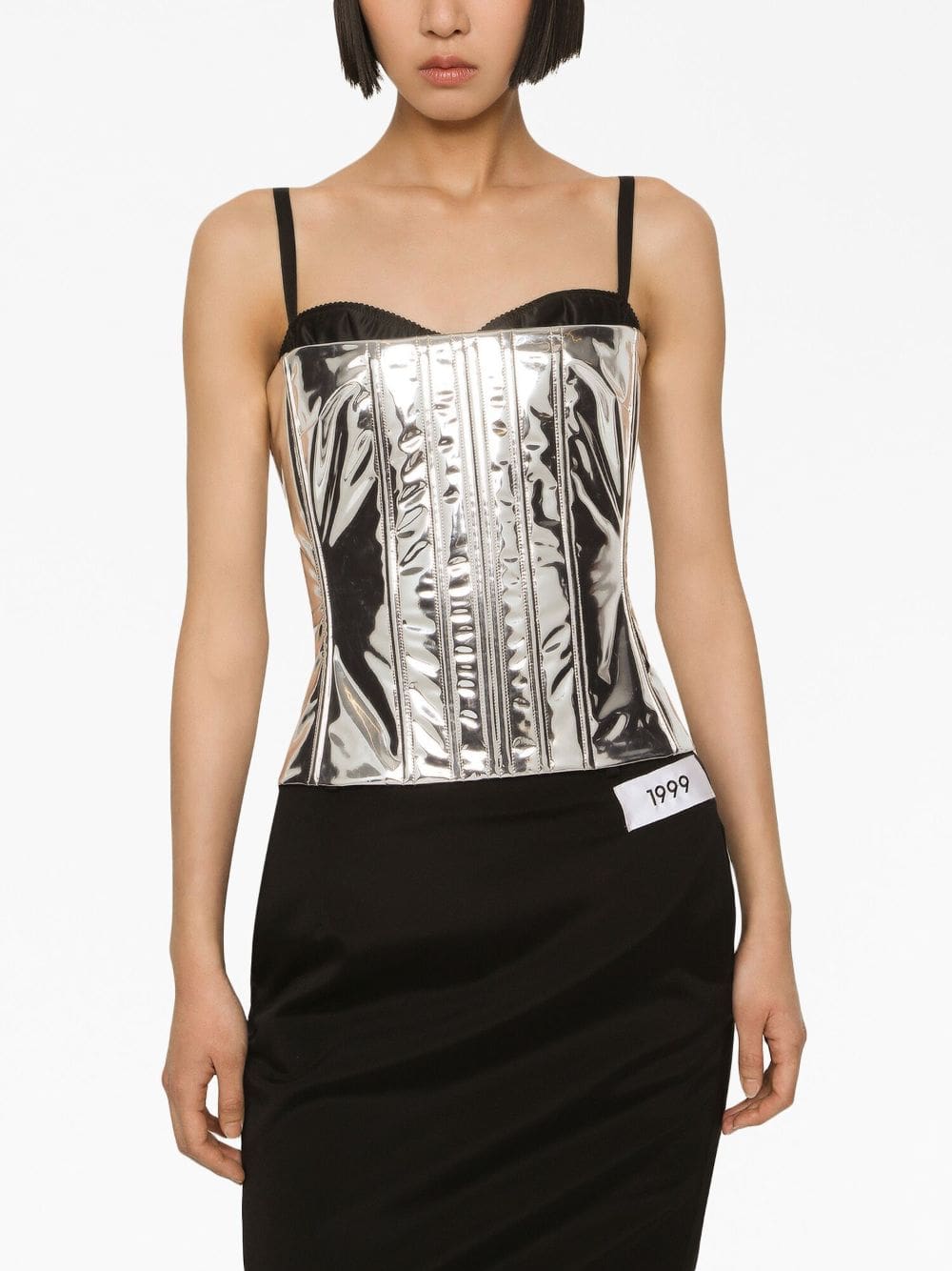 Dolce & Gabbana KIM DOLCE&GABBANA satin corset top - Image 5