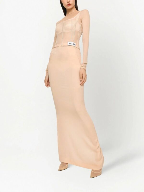 Dolce & Gabbana  KIM DOLCE&GABBANA floor-length stretch-silk skirt - Image 2