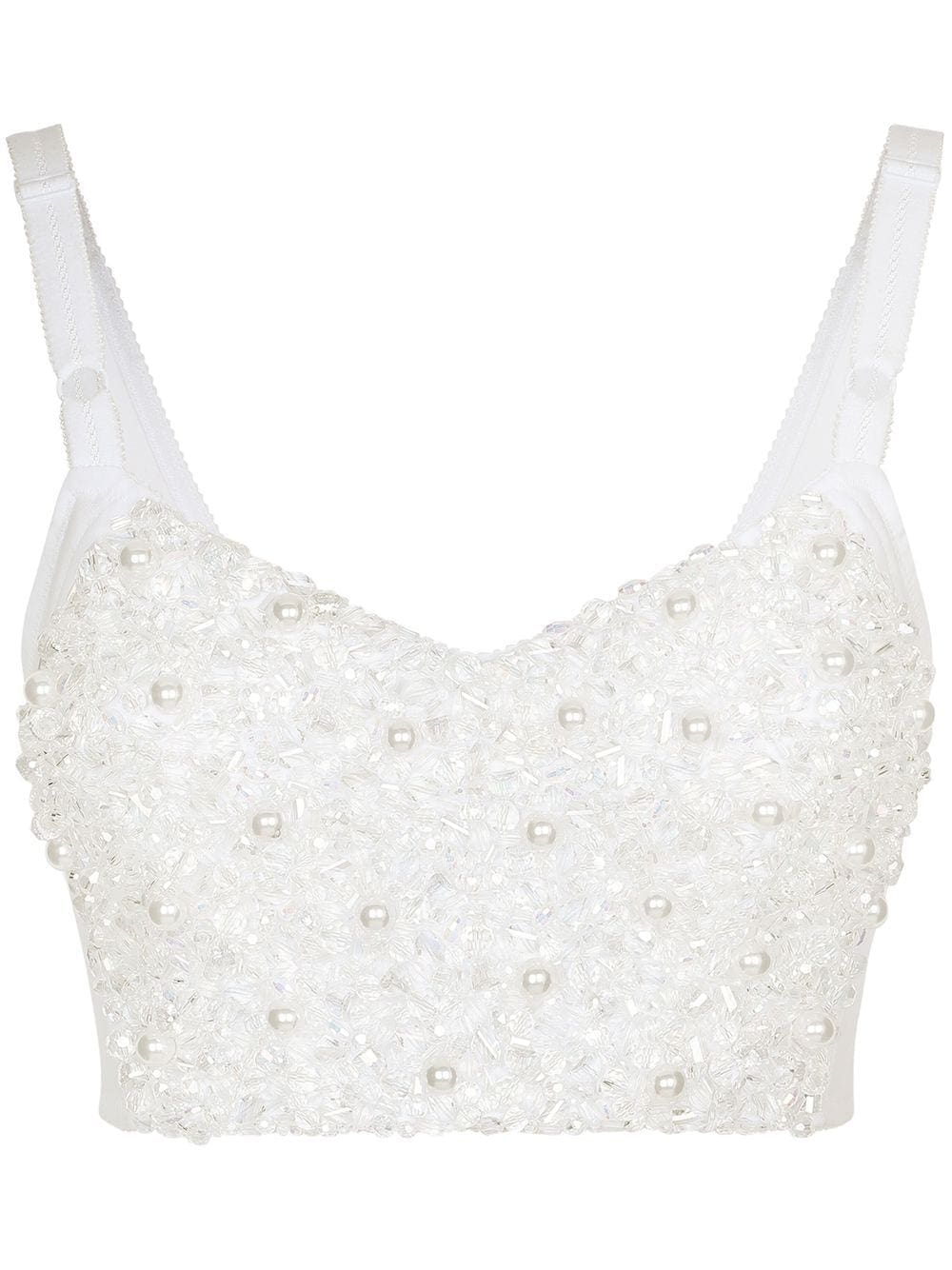 Dolce & Gabbana KIM DOLCE&GABBANA beaded corset top