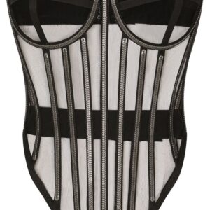 Dolce & Gabbana KIM DOLCE&GABBANA tulle corset top