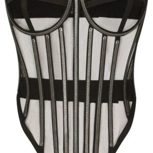 Dolce & Gabbana  KIM DOLCE&GABBANA tulle corset top