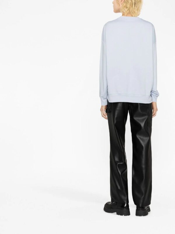 Alexander McQueen  logo-print cotton sweatshirt - Image 4