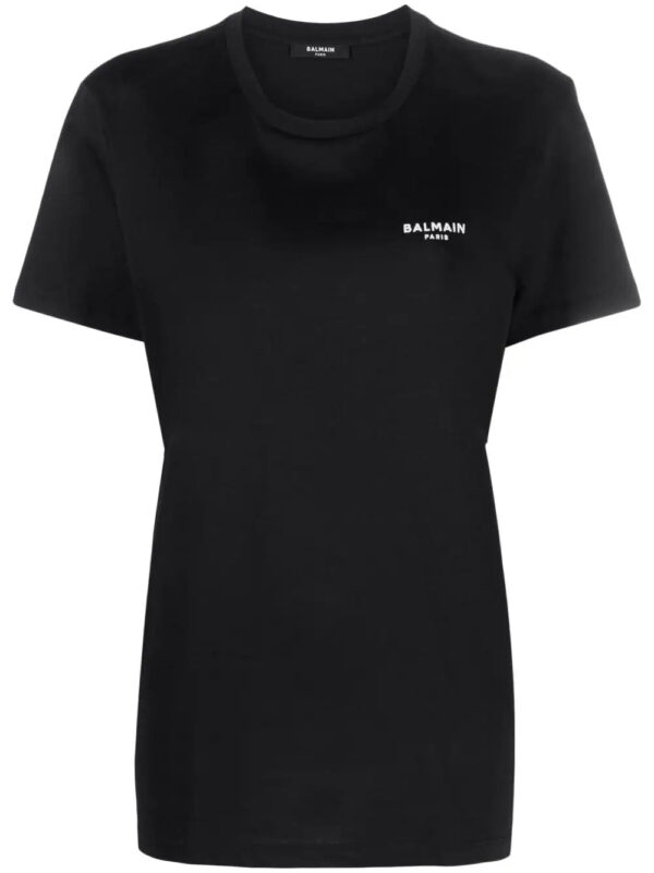 Balmain  logo-print cotton T-shirt