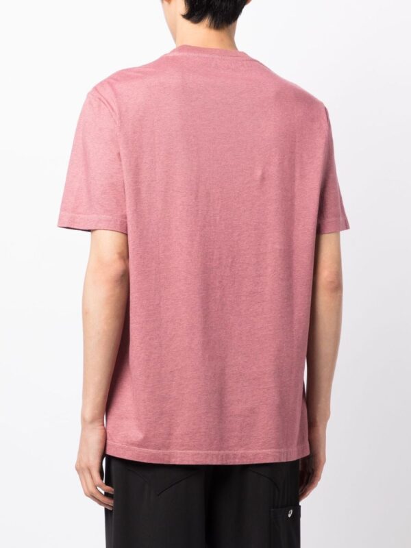 Versace  Mask-print cotton jersey T-shirt - Image 4