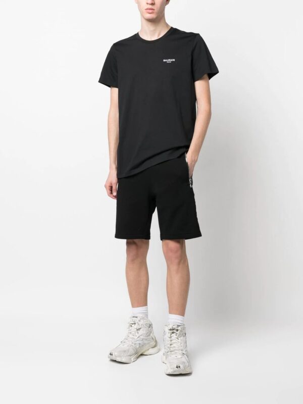Balmain  logo-print organic cotton T-shirt - Image 2