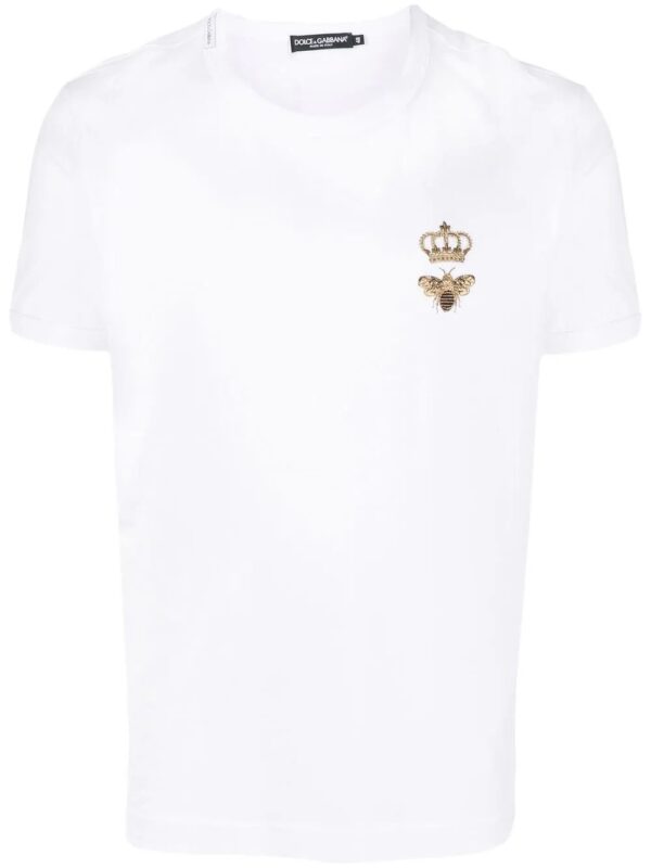 Dolce & Gabbana  embroidered cotton T-shirt