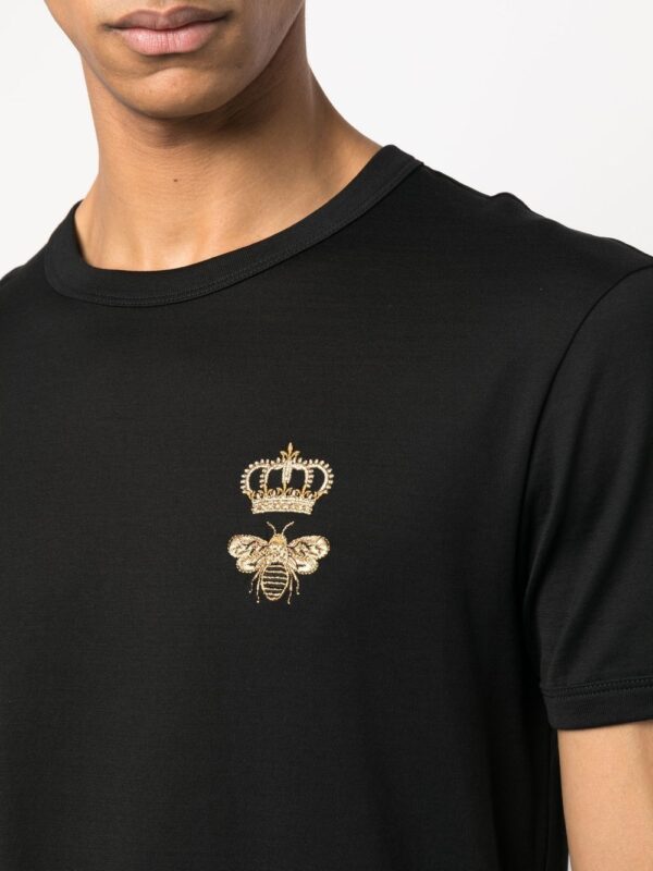 Dolce & Gabbana  motif-detail T-shirt - Image 4