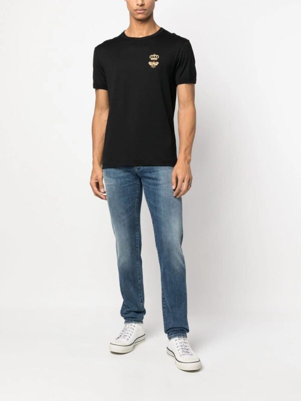 Dolce & Gabbana  motif-detail T-shirt - Image 2
