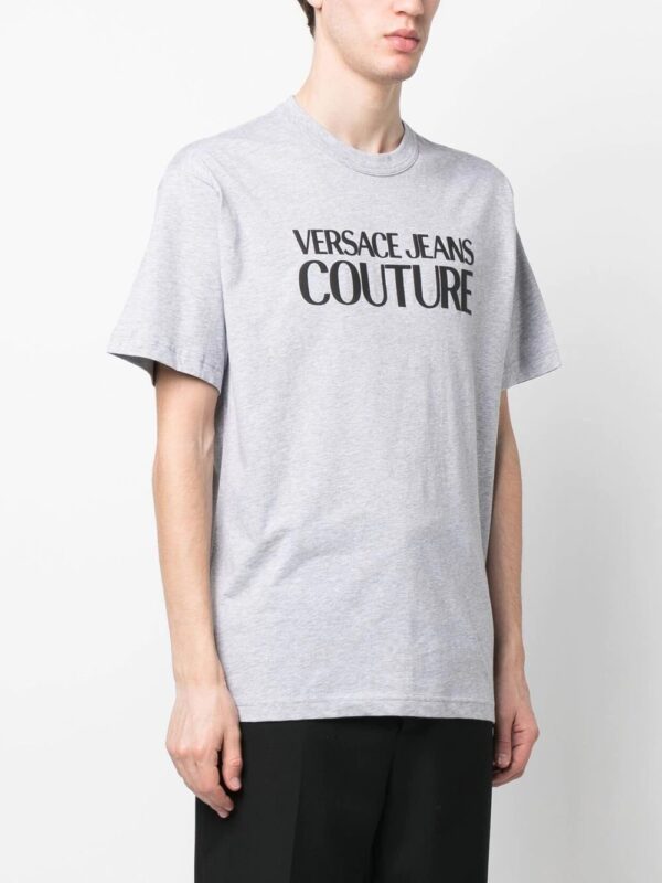 Versace Jeans Couture  logo-print cotton T-shirt - Image 3