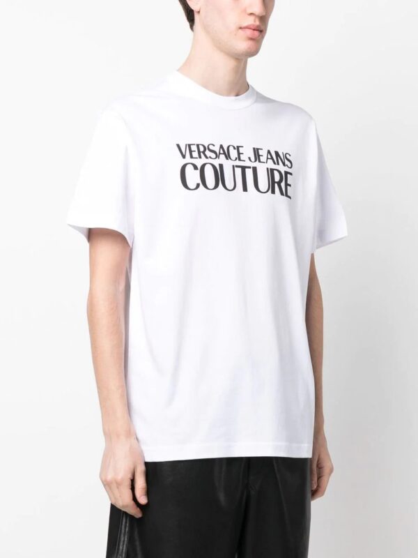 Versace Jeans Couture  logo-print cotton T-shirt - Image 3