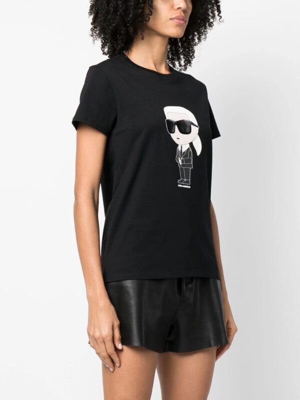 Karl Lagerfeld  graphic-print short-sleeve T-shirt - Image 3
