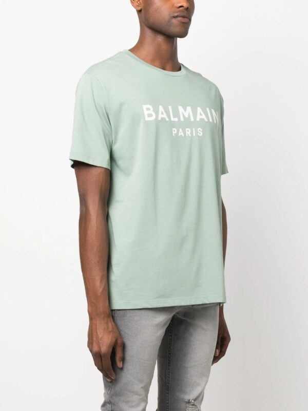 Balmain  logo-print cotton T-shirt - Image 3