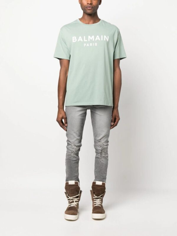 Balmain  logo-print cotton T-shirt - Image 2