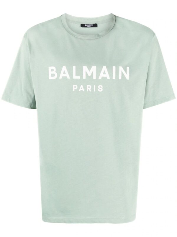 Balmain  logo-print cotton T-shirt