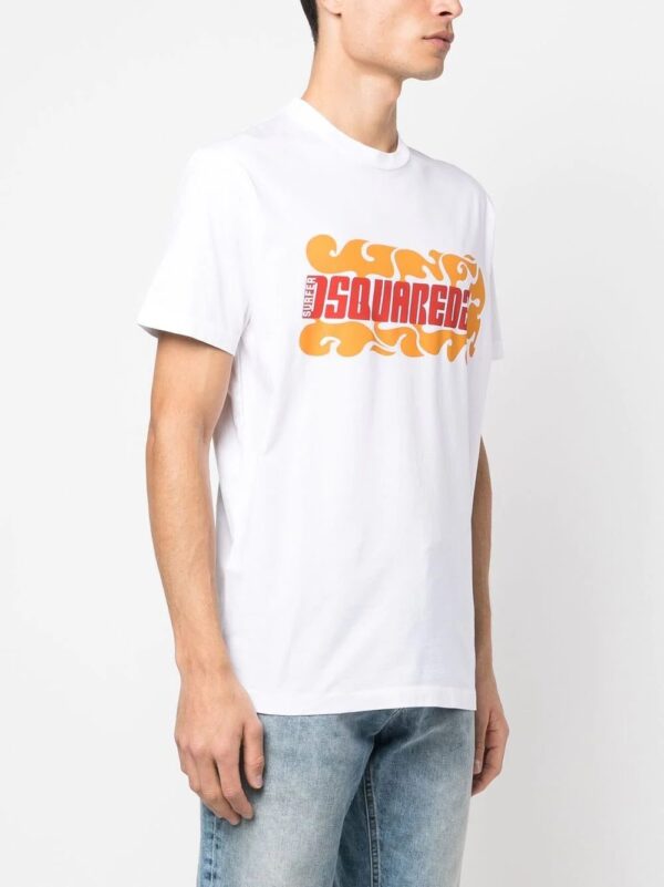 Dsquared2  logo-print cotton T-shirt - Image 3