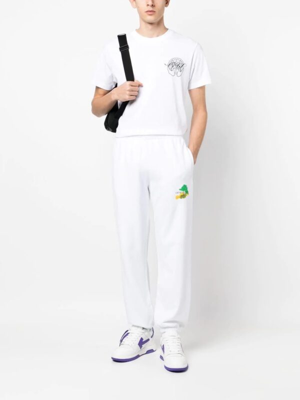 Off-White  Hand Arrow-print cotton T-shirt - Image 2