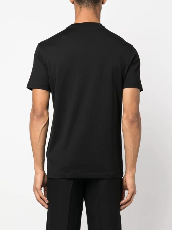 Versace  Medusa head embroidered T-shirt - Image 4