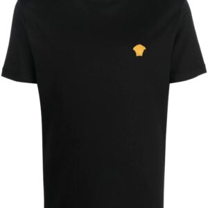 Versace Medusa head embroidered T-shirt