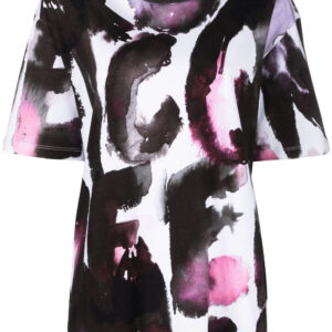 Alexander McQueen  printed cotton T-shirt