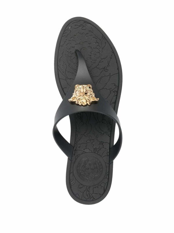 Versace  Medusa Head plaque sandals - Image 4