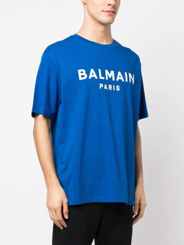 Balmain  logo-print short-sleeved T-shirt - Image 3