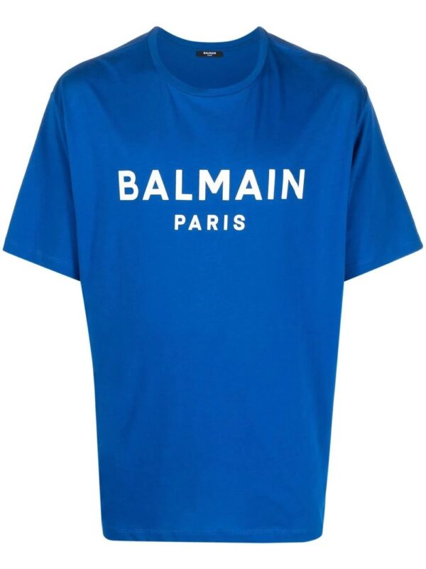 Balmain  logo-print short-sleeved T-shirt