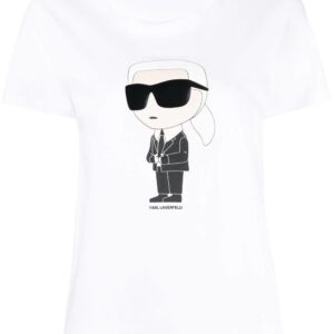 Karl Lagerfeld  K/Ikonik logo-print T-shirt
