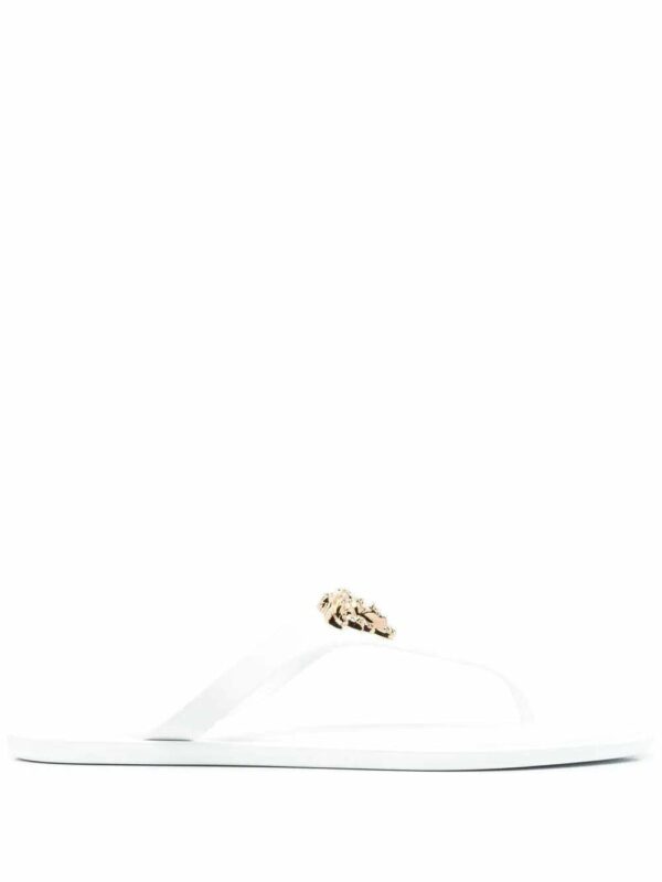 Versace  Medusa Head motif flip-flops