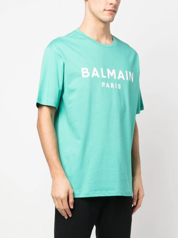 Balmain  logo-print short-sleeved T-shirt - Image 3