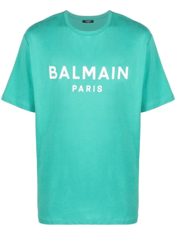 Balmain  logo-print short-sleeved T-shirt