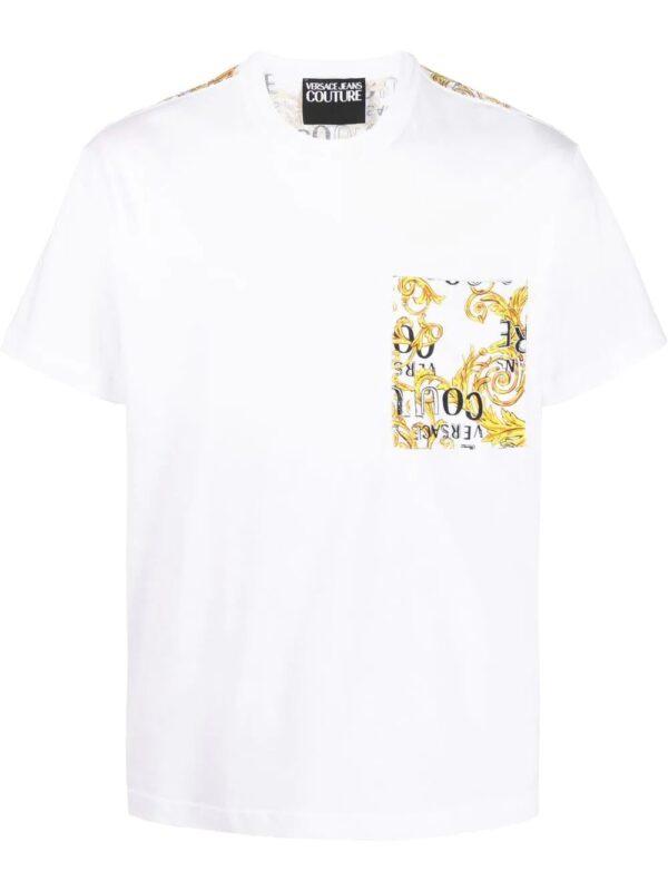 Versace Jeans Couture  Logo Couture contrasting T-shirt
