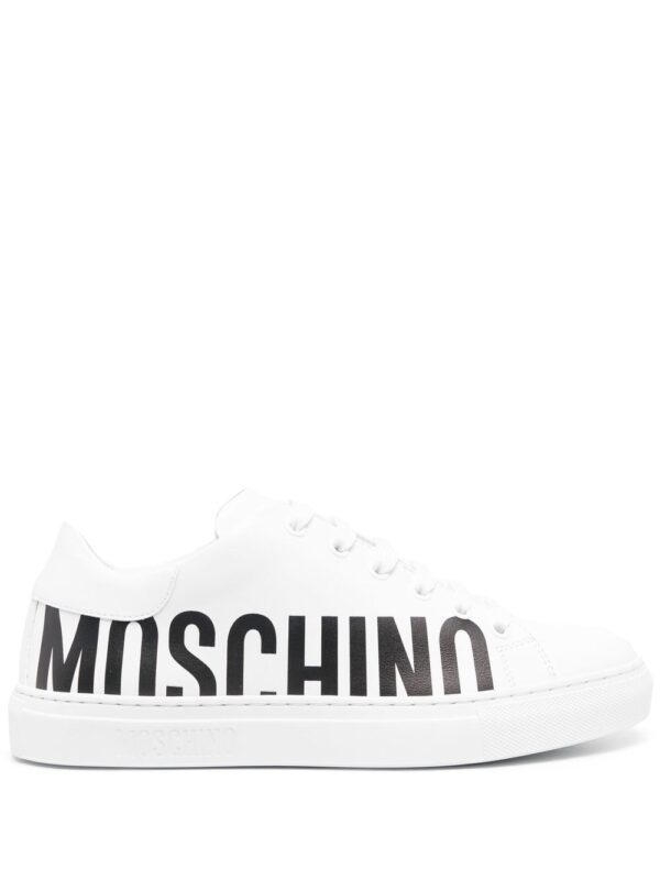 Moschino logo-print low-top sneakers