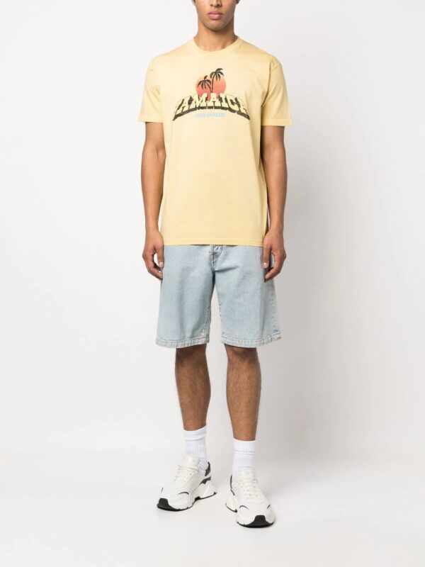 Dsquared2  graphic-print short-sleeve T-shirt - Image 2